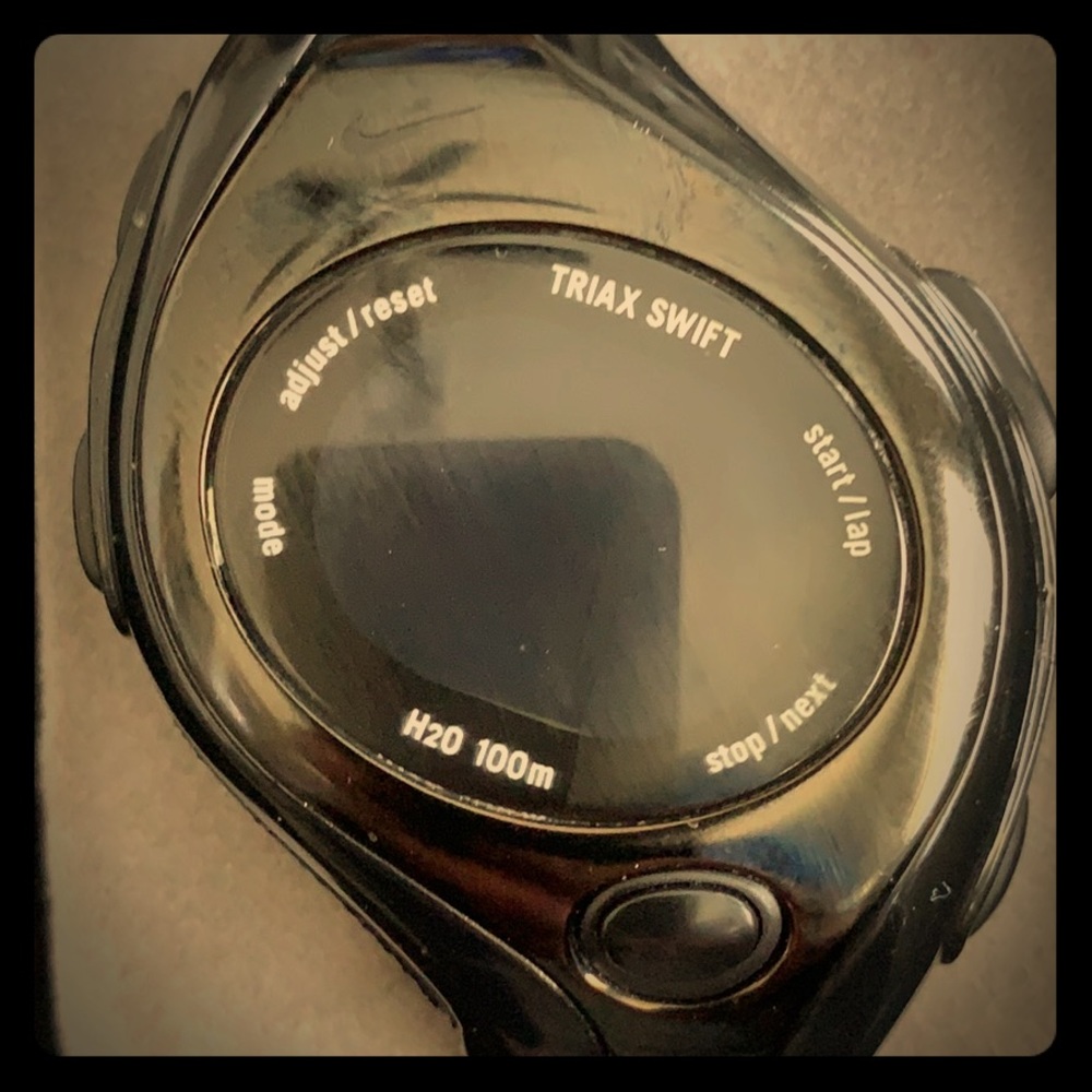 Nike Triax Swift Sports Watch. Needs Battery